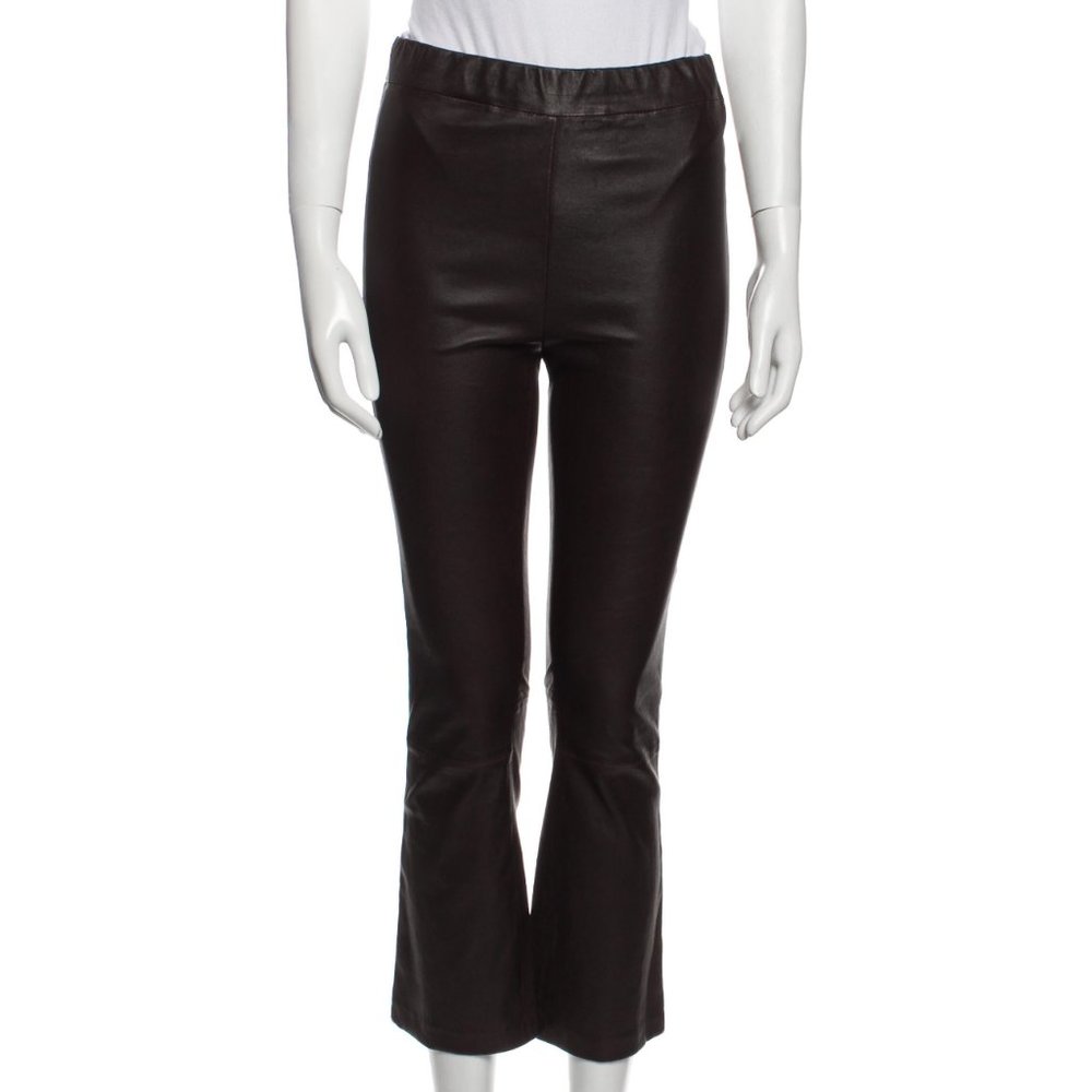 Walter Baker Lori Kick Flare Leather Pants
